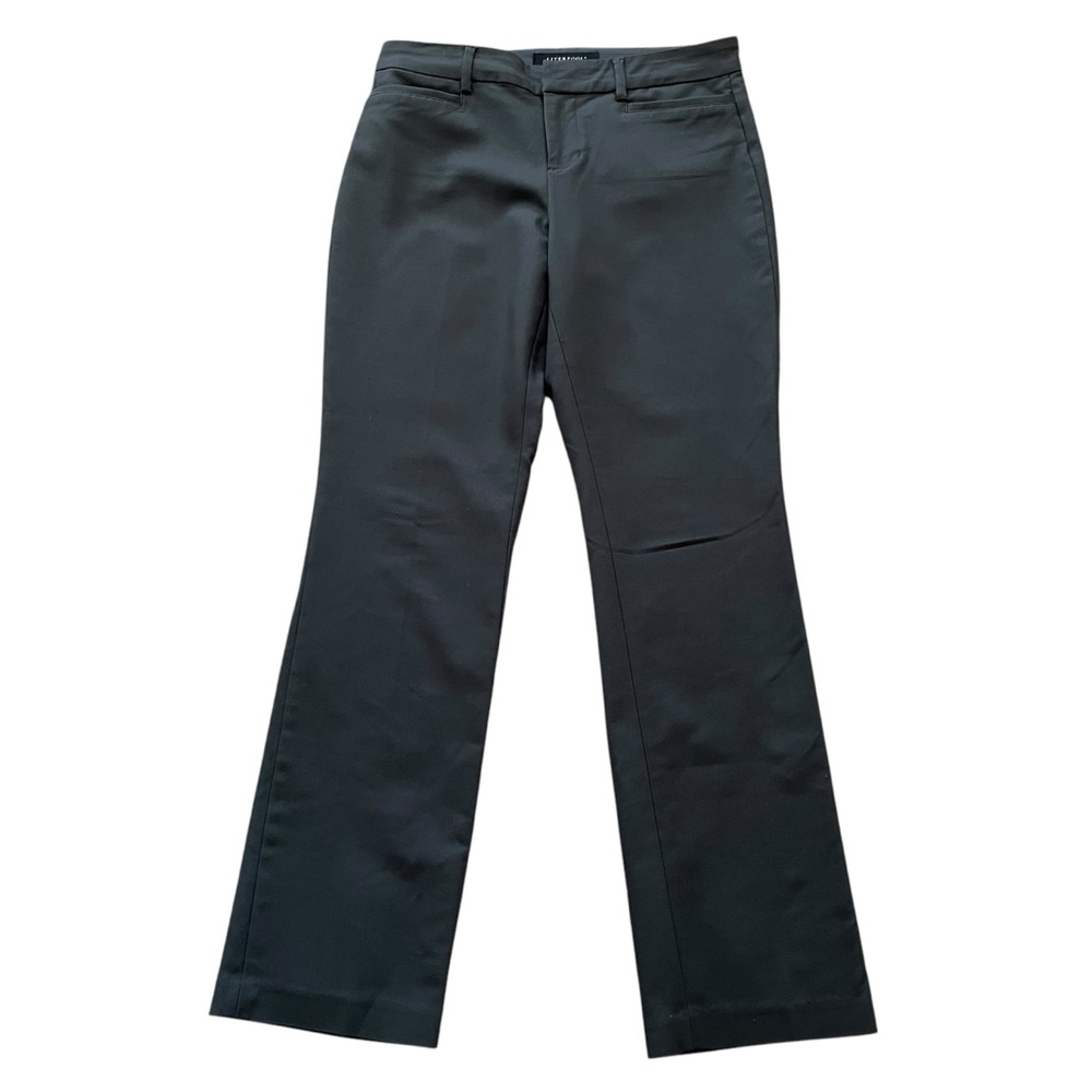 Liverpool Grey Straight Leg Pant 6/28